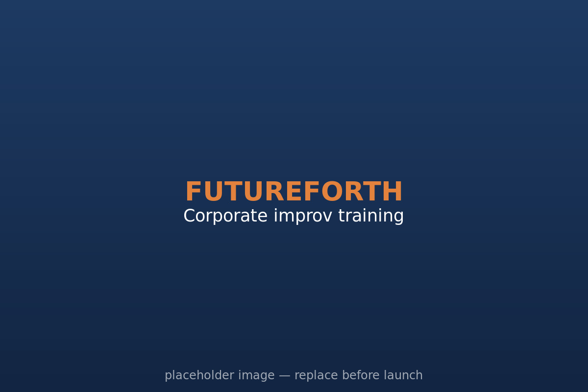 Corporate improv training session in Nashville
